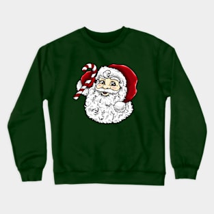 Santa Claus Candy Crewneck Sweatshirt